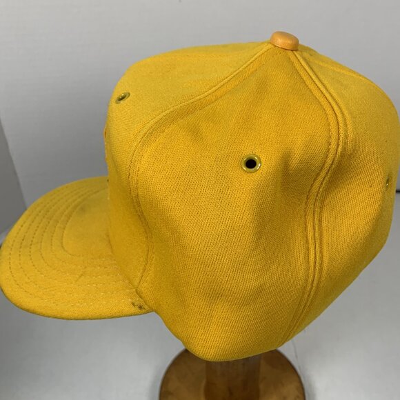 Vintage Duke Power "Citizenship Service" Yellow Snapback Hat - Picture 6 of 13